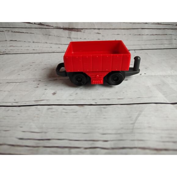 Fisher Price GeoTrax RED TRAIN CARGO CAR 2003 Train Replacment Part Expander - Picture 1 of 5